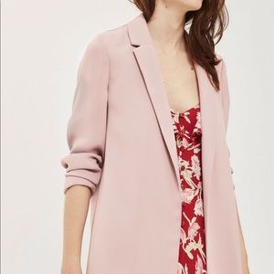 Chuck On Top Shop pink blazer